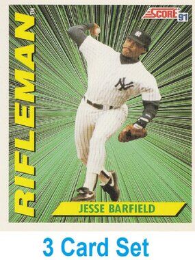 Jesse Barfield Baseball Card Collection